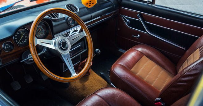 Collector car in storage